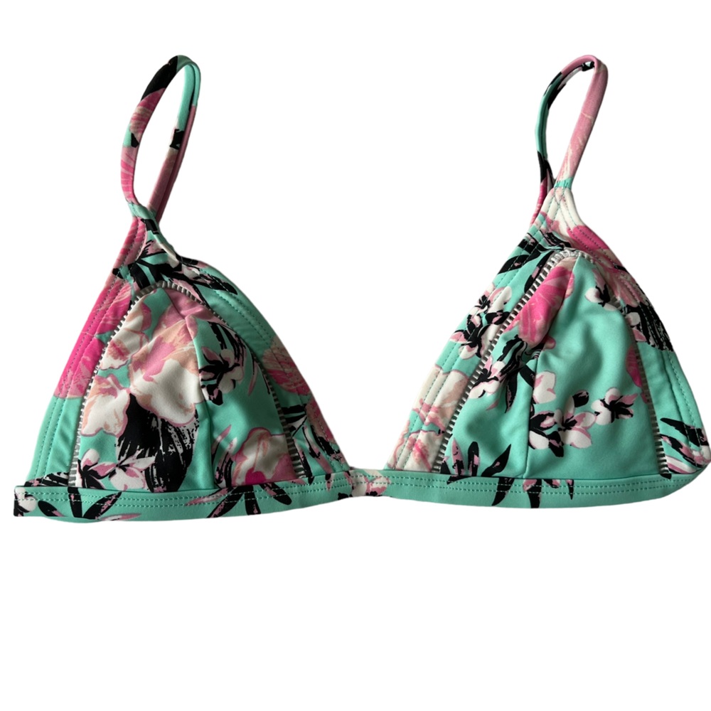 Tropical triangle Bikini top